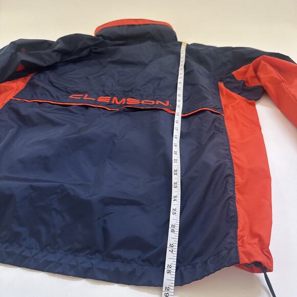 Vintage Columbia Clemson University Windbreaker Men Medium Packable Jacket - Picture 8 of 11